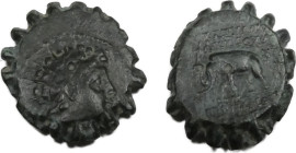 Seleukid Kings of Syria
Antiochus VI Dionysus 144-142 BC, Æ 21 mm, 7.58 g.