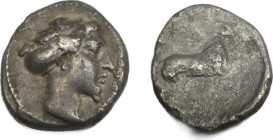 Thessaly, Larissa
AR Drachm, Circa 400-344 BC, 19 mm, 5.25 g. Nice obverse, rough reverse.