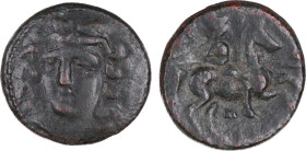 Thessaly, Larissa
 Æ Dichalkon Circa 356-342 BC, 19 mm, 5.36 g.