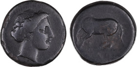 Thessaly, Larissa
 Æ Dichalkon Circa 4th Century BC, 19 mm, 4.88 g.