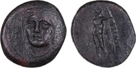 Thessaly, The Perrhaebi
 Æ 20, Circa 400-344 BC, 20 mm, 7.98 g. Very, very nice for issue. Superior to example in Triton V hammered at $400