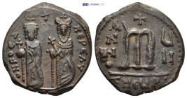 Byzantine bronze coin (10.35g 26mm)