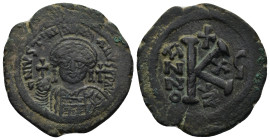Byzantine bronze coin (10.5 Gr. 29mm.)