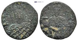Byzantine bronze coin (2.38g 19mm)