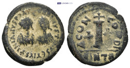 Byzantine bronze coin (4.14g 21mm)