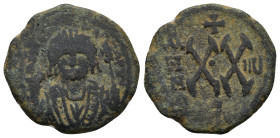 Byzantine bronze coin (6 Gr. 23mm.)