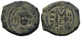 Byzantine bronze coin (11.5 Gr. 28mm)