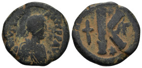 Byzantine bronze coin (9.33 Gr. 24mm.)