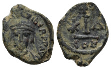 Byzantine bronze coin (2.54 Gr. 18mm)