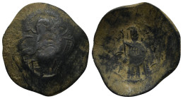 Byzantine bronze coin (2.76 Gr. 24mm.)