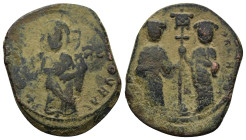 Byzantine bronze coin (8.16 Gr. 28mm)