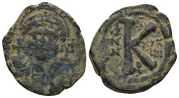 Byzantine bronze coin (8.32 Gr. 24mm.)
