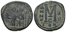 Byzantine bronze coin (16.77 Gr. 29mm.)