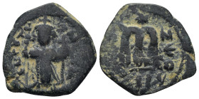 Byzantine bronze coin (4.2 Gr. 21mm.)