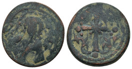 Byzantine bronze coin (5.27 GR. 23mm)