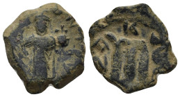Byzantine bronze coin (5.24 Gr. 20mm.)