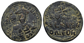 Byzantine bronze coin (5.8 Gr. 27mm)