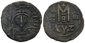 Byzantine bronze coin (11.25 mm, 29mm)