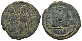 Byzantine bronze coin (11.9 Gr. 29mm.)