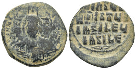 Byzantine bronze coin (10 Gr. 27mm.)