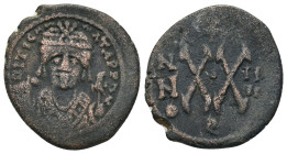 Byzantine bronze coin (5.7 Gr. 22mm.)