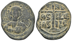 Byzantine bronze coin (10 Gr. 28mm.)