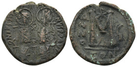 Byzantine bronze coin (14.5 Gr. 28mm)