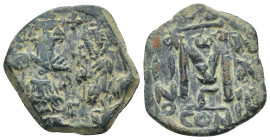 Byzantine bronze coin (6.2 Gr. 22mm.)