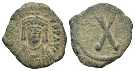 Byzantine bronze coin (3.85 Gr. 21mm.)