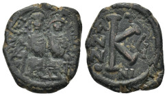 Byzantine bronze coin (6.27 Gr. 23mm.)