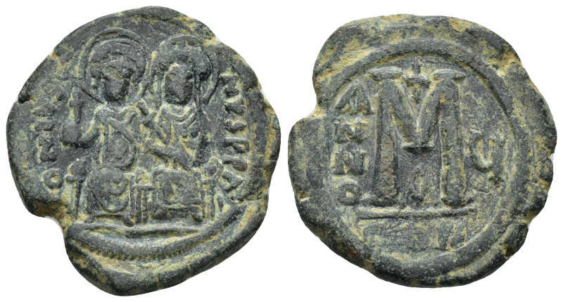 Byzantine bronze coin (14 Gr. 28mm.)