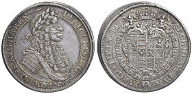 AUSTRIA Leopoldo I (1658-1705) Tallero 1690 - KM 1348.1 AG (g 28,56) R

qSPL