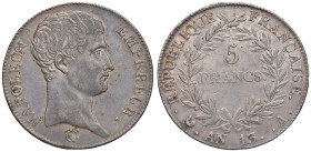 FRANCIA Napoleone I (1804-1814) 5 Franchi An. 13 A - KM 662.1 AG (g 25,13) 

SPL