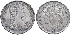UNGHERIA Maria Teresa (1740-1780) Tallero 1742 KB - KM 328.3 AG (g 28,67) 

BB