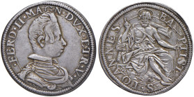 FIRENZE Ferdinando II (1621-1670) Testone 1621 - Pucci 3c/3d AG (g 8,76) R

SPL