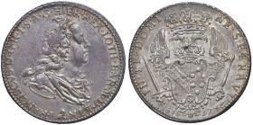 FIRENZE Francesco II di Lorena (1737-1765) Mezzo francescone 1746 - Pucci 145/157 AG (g 13,57) Debolezza di conio.

SPL