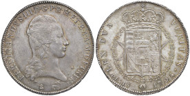FIRENZE Ferdinando III di Lorena (1790-1801) Francescone 1795 - MIR 405/4 AG (g 27,40) R Magnifico esemplare.

qFDC
