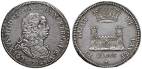 LIVORNO Cosimo III de' Medici (1670-1723) Tollero 1712 - Pucci 91 AG (g 27,00) RR

SPL+