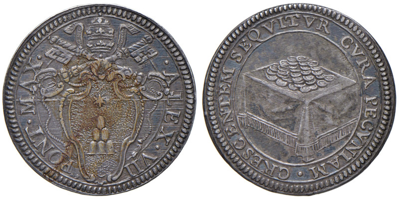 Alessandro VII (1655-1667) Giulio - Munt. 14 AG (g 3,14) R

SPL