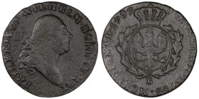 Brandenburg-Prussia. Friedrich Wilhelm II. (1797) 1 Groschen.