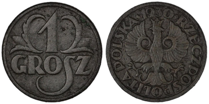 Poland. (1930) 1 Grosz.