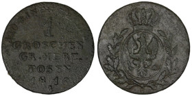 Prussia-Posen. Friedrich Wilhelm III. (1816) 1 Groschen.