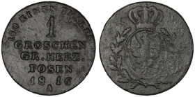 Prussia-Posen. Friedrich Wilhelm III. (1816) 1 Groschen.