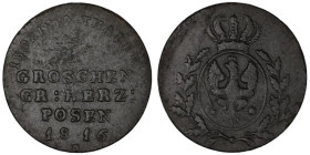 Prussia-Posen. Friedrich Wilhelm III. (1816) 1 Groschen.