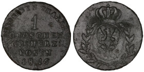 Prussia-Posen. Friedrich Wilhelm III. (1816) 1 Groschen.