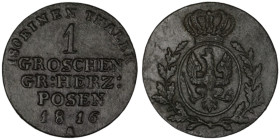 Prussia-Posen. Friedrich Wilhelm III. (1816) 1 Groschen.