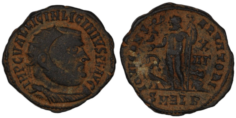 Licinius I. (321-323 AD). Follis. (19mm, 3,07g) Alexandria. Obv: IMP C VAL LICIN...