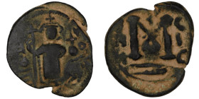 Byzantine Empire. undefined. (6.-9. Century AD). Follis. (22mm, 4,36g). Constantinople.