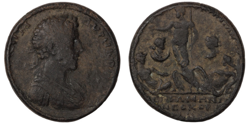 Commodus (177-192 AD) Medallion . (41mm, 37,83g) Mysia. Pergamon. Obv: ΑVΤΟ ΚΑΙ ...