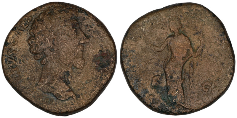 Marcus Aurelius. (161-180 AD) Sesterz. (29mm, 22,11g) Rome.